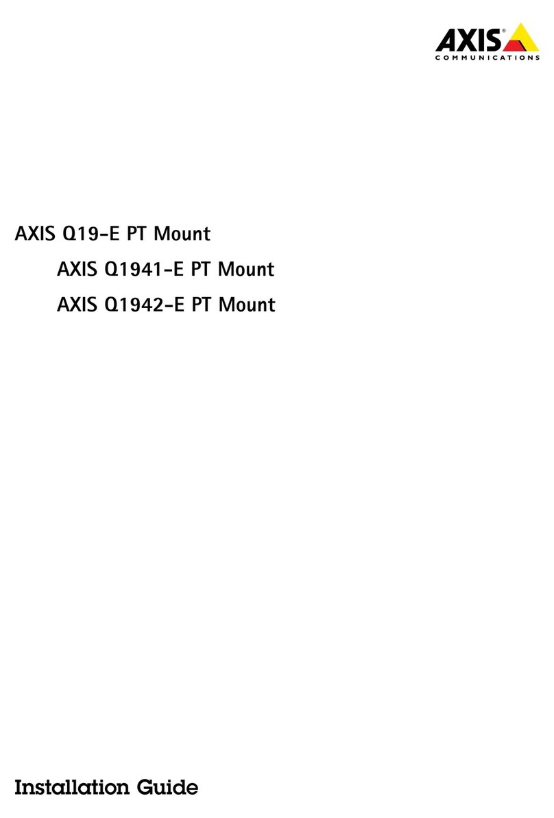 Axis Q19-E installation guide