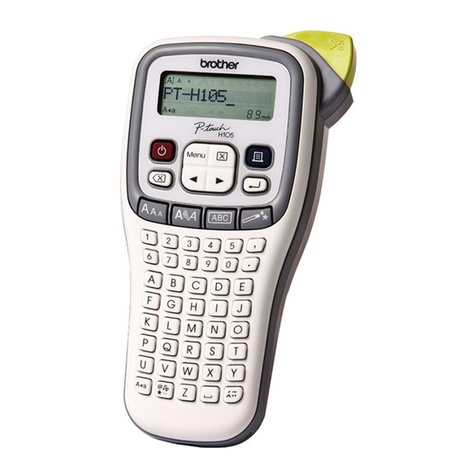 Brother P-Touch PT-H100 Service manual