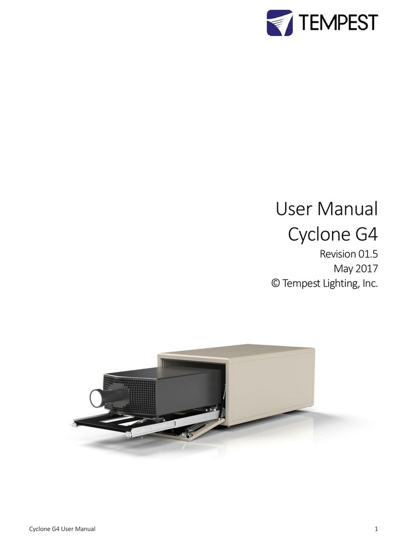 Tempest Cyclone G4 user manual