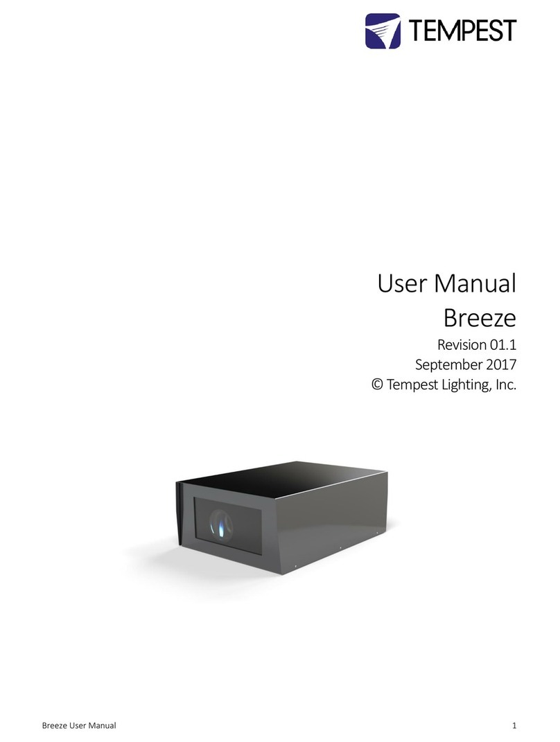 Tempest Breeze 58.025 user manual