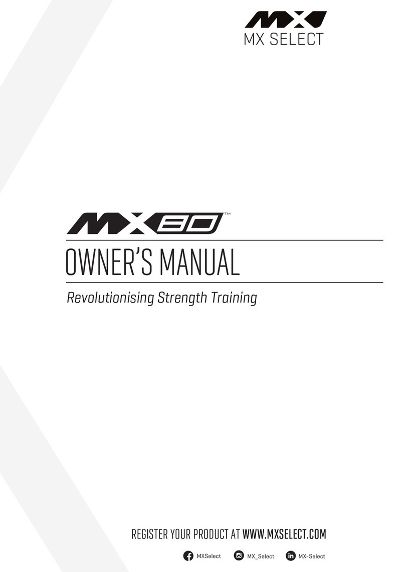 MX-Select MX80 owner's manual