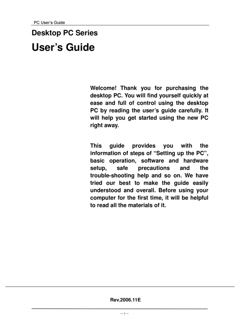 SHENZHEN HASEE COMPUTER D400P user guide