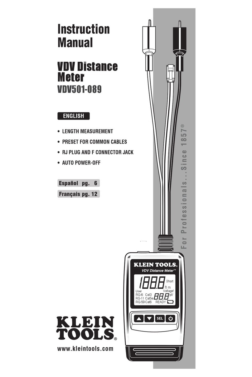 Klein Tools VDV501-089 instruction manual