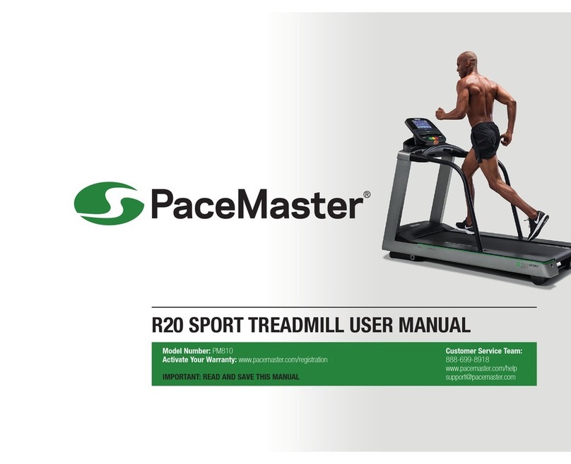 PaceMaster R20 Series PM810 user manual