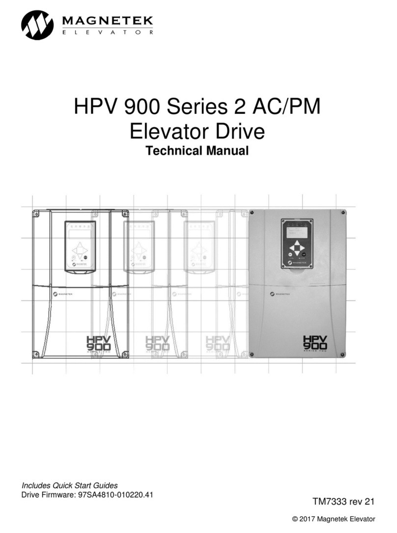 Magnetek HPV 900 Series 2 Technical manual