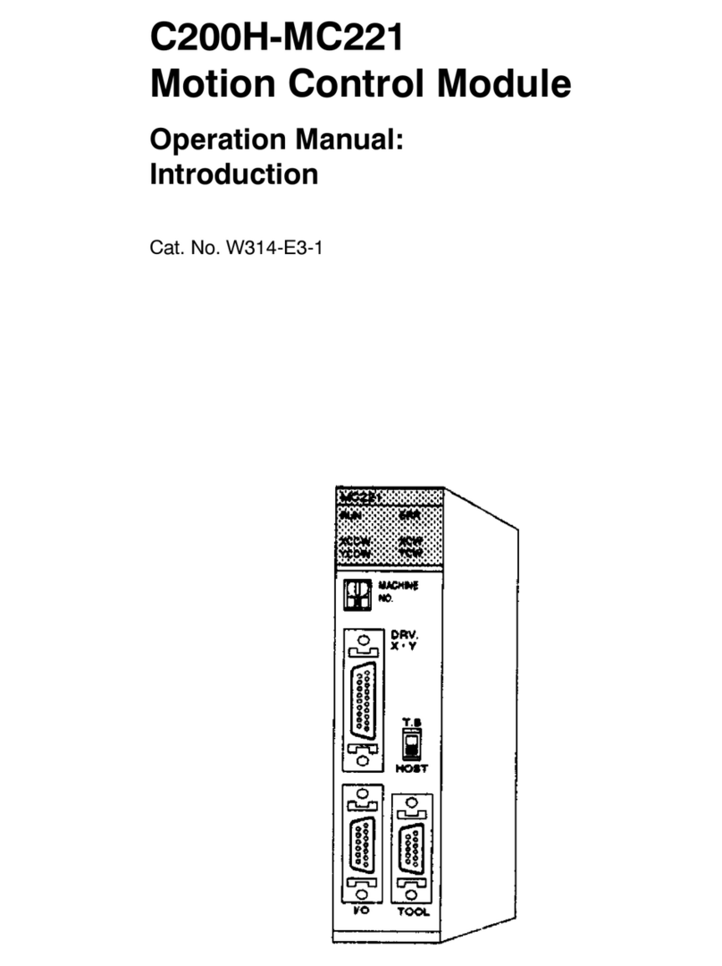 Omron C200H-MC221 - User manual