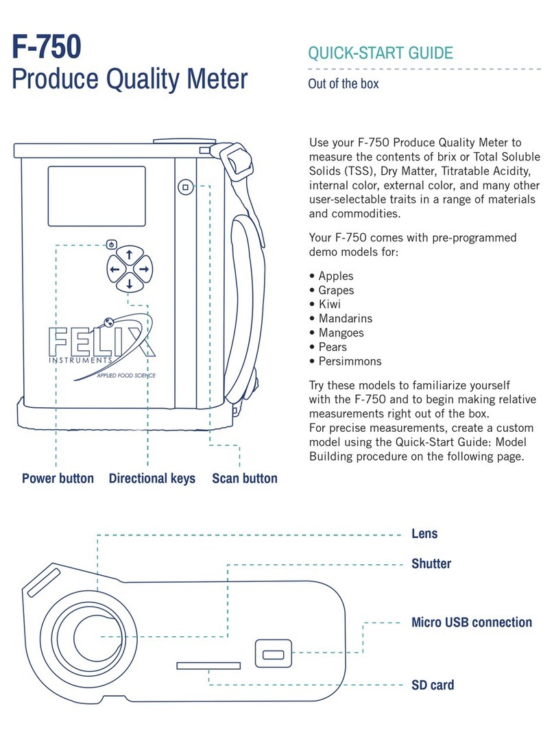 Felix Storch F-750 User manual Felix Storch F-750 User manual