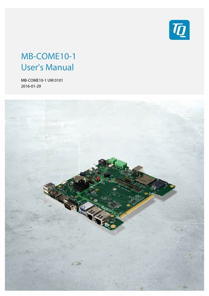 TQ MB-COME10-1 User manual