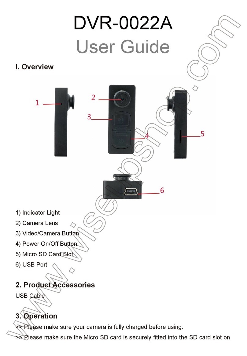 Wiseup DVR-0022A user guide