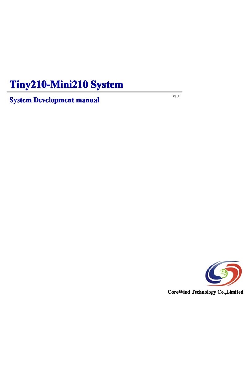 CoreWind Tiny210 Development guide