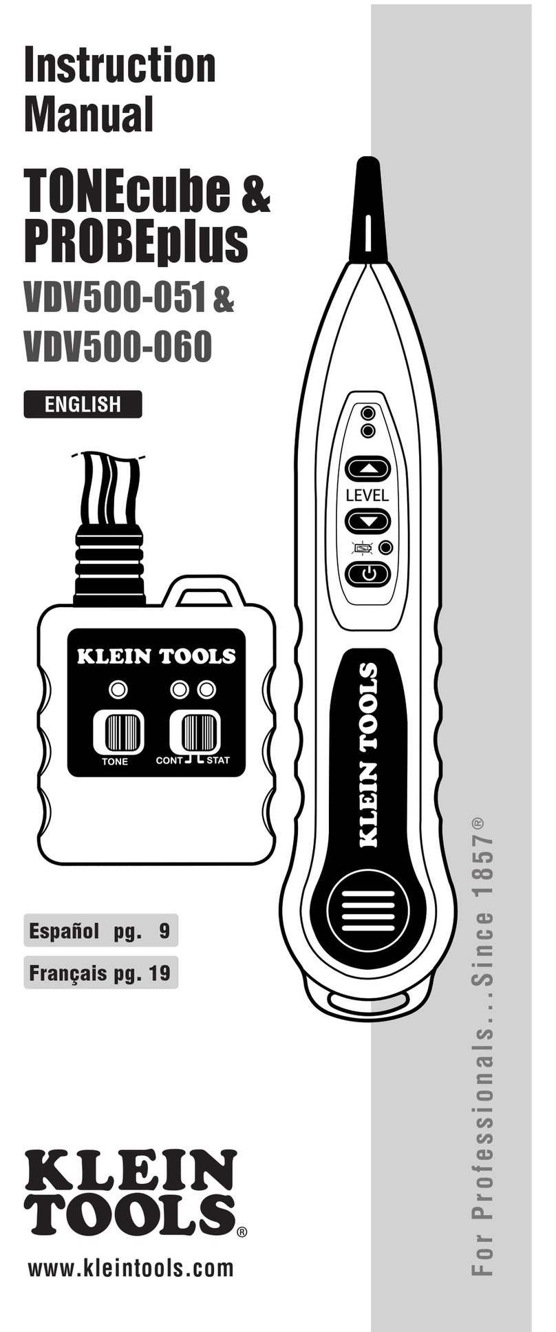 Klein Tools VDV500-051 User manual