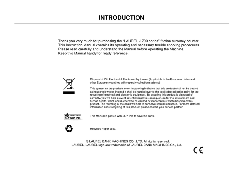 LAUREL J-700 Series User manual