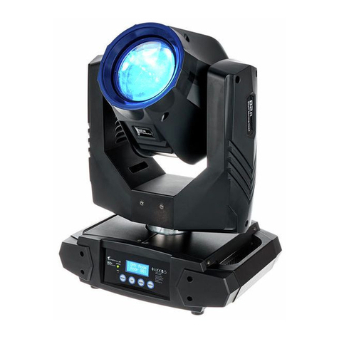 thomann STAIRVILLE Beam Moving Head B2R user manual
