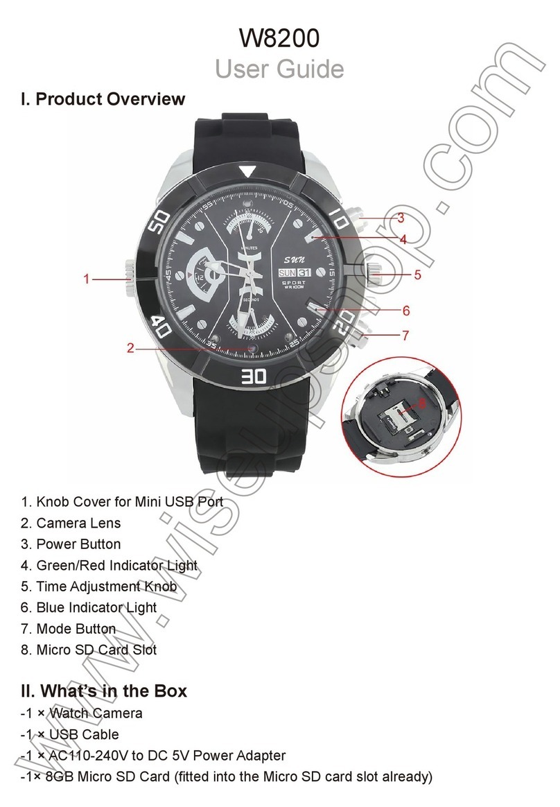 Wiseup W8200 User manual