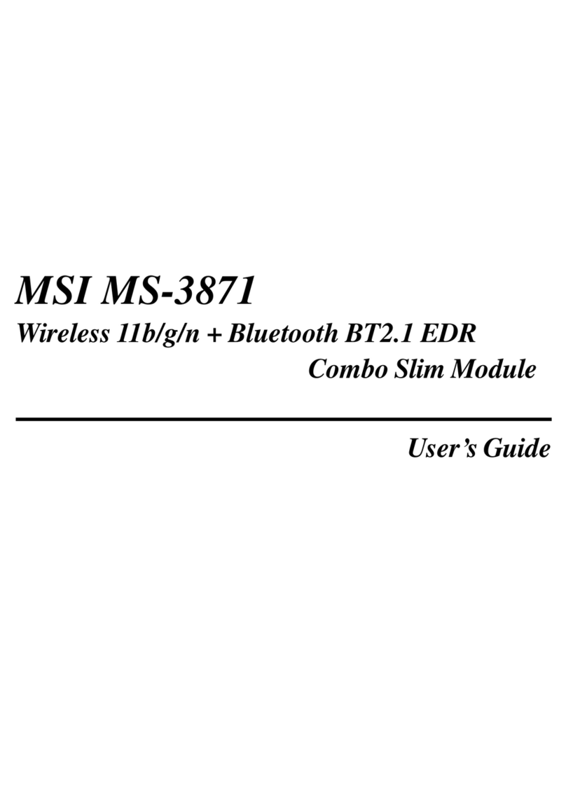 MSI MS-3871 user guide