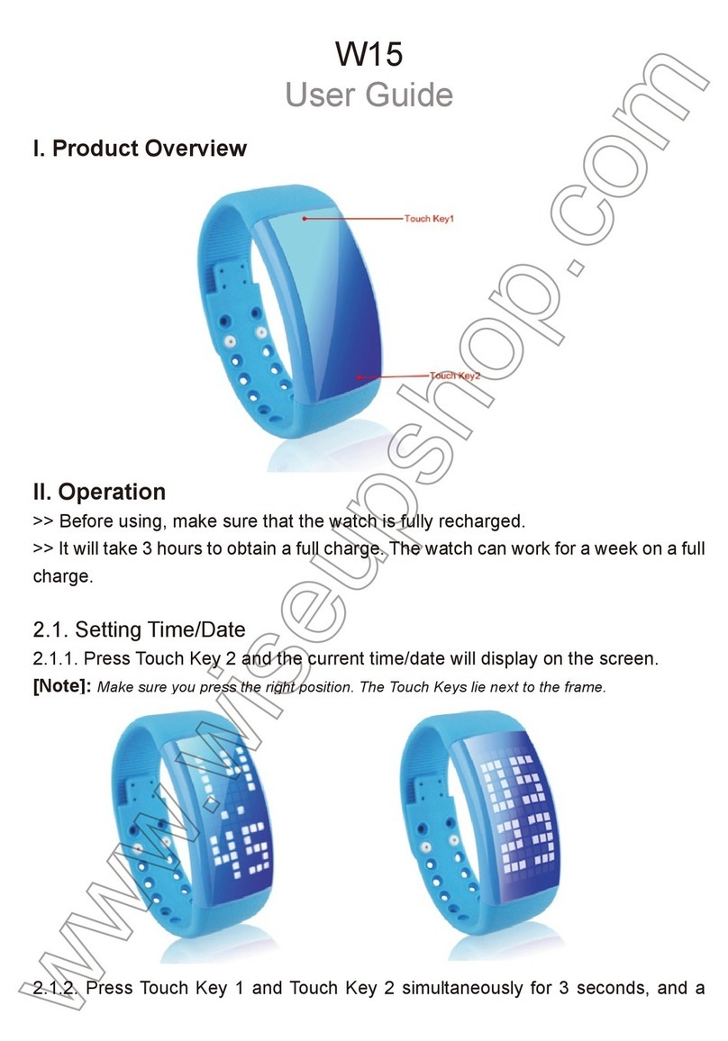 Wiseup W15 user guide