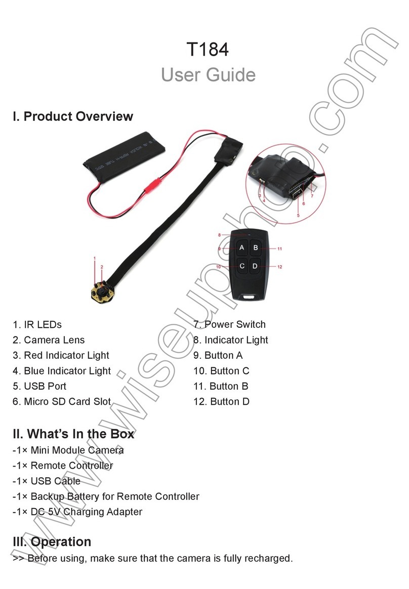 Wiseup T184 user guide