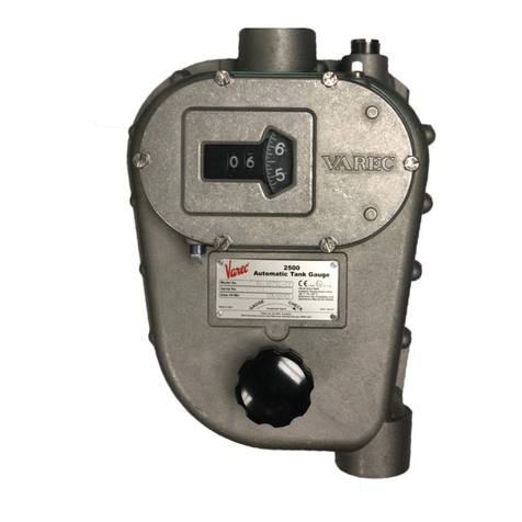 Varec 2500 Installation and operation manual