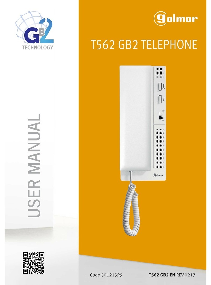 golmar T562 G 2 user manual