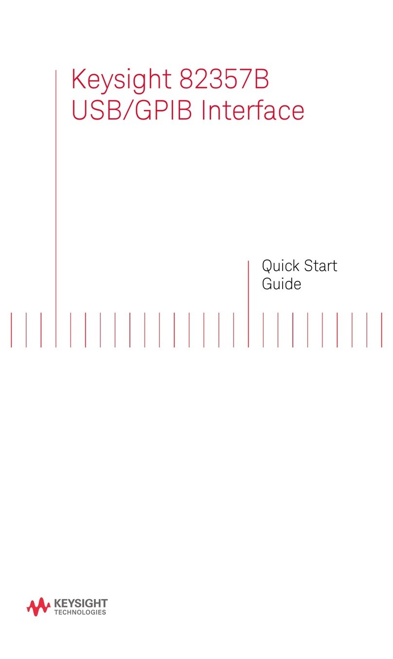 Keysight 82357B quick start guide