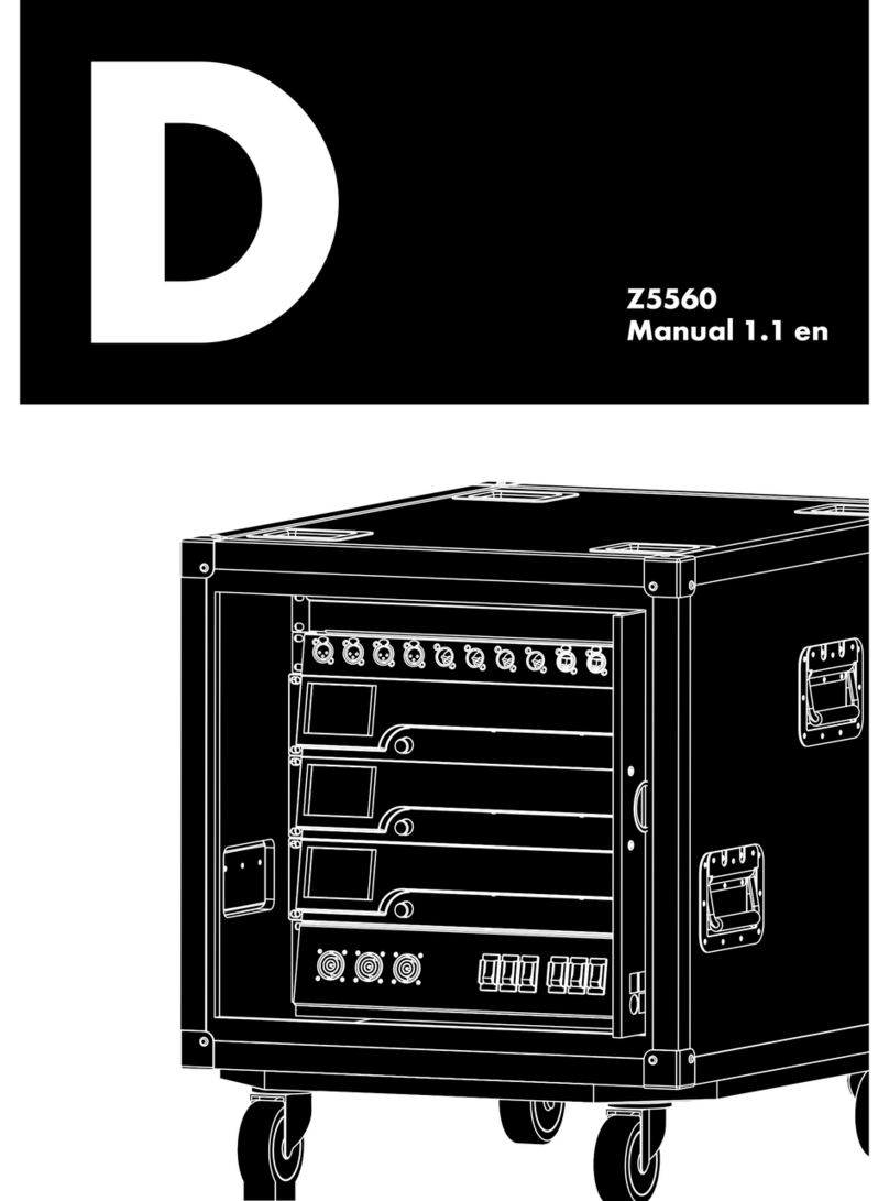 d & b audiotechnik Z5560 User manual