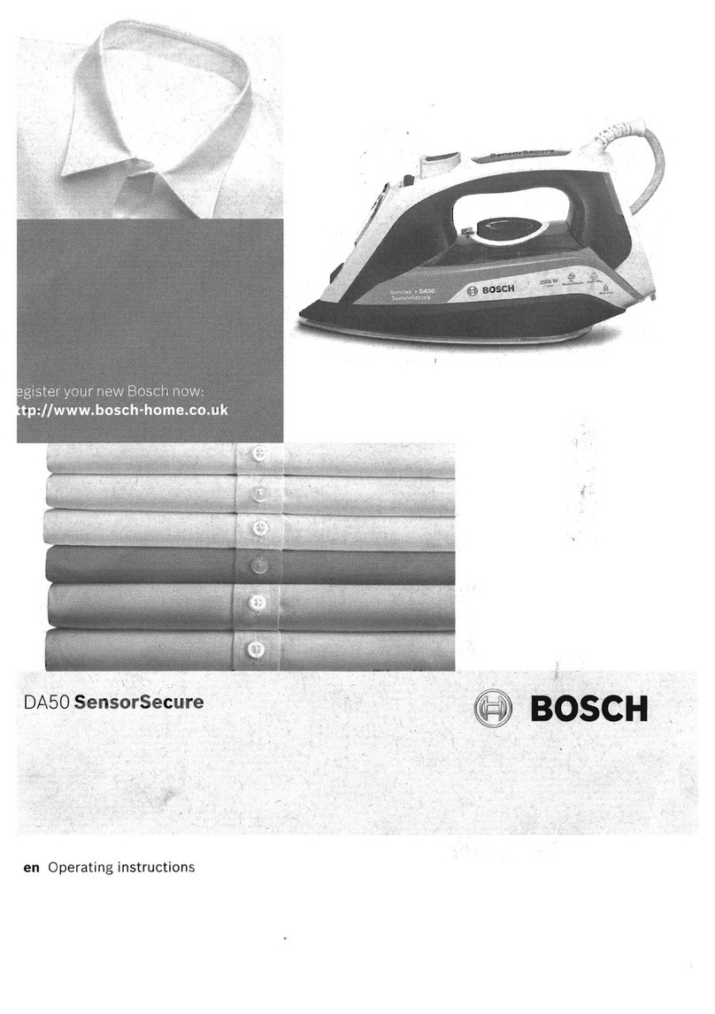Bosch DA50 SensorSecure User manual