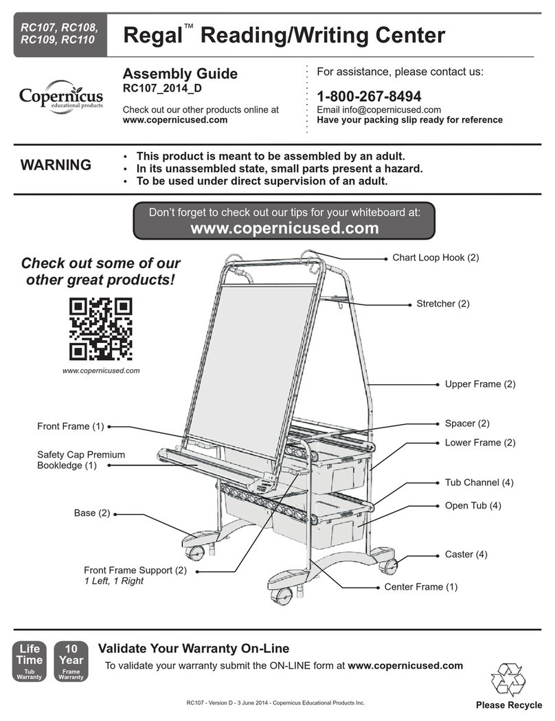 Copernicus Regal RC107 Assembly guide