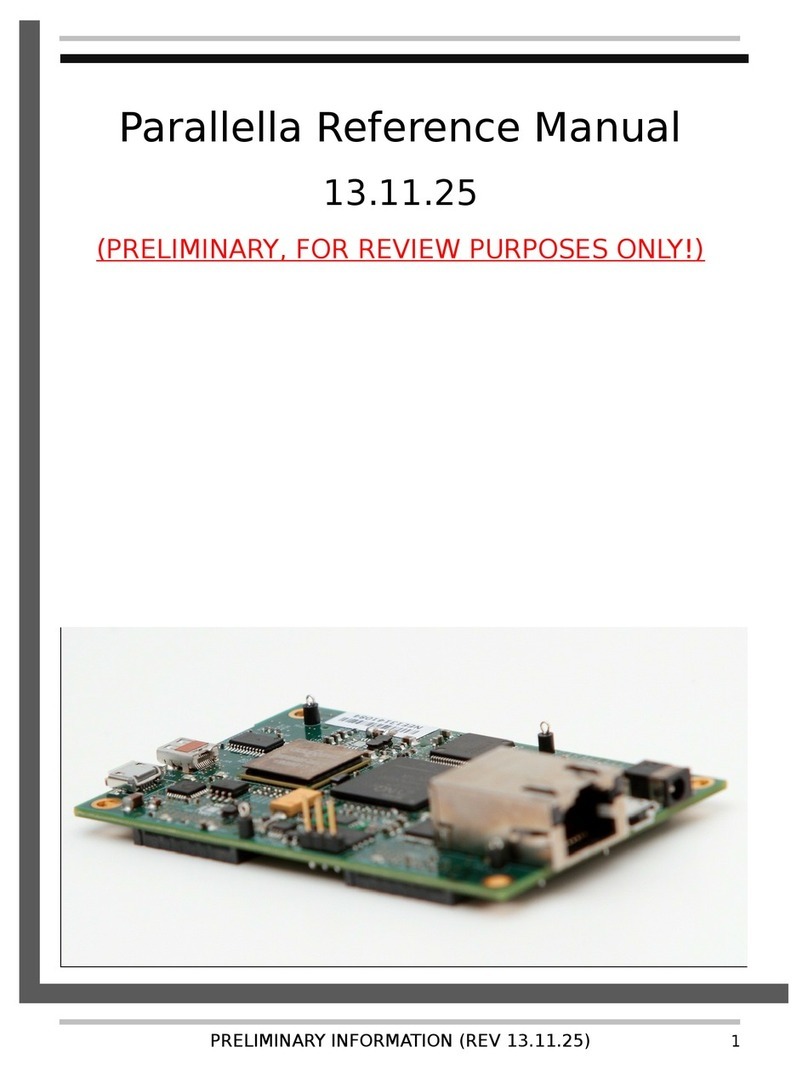 Parallella Parallella Reference manual