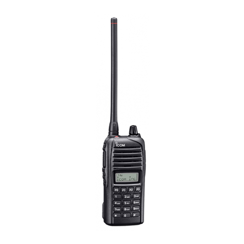 Icom IC-F3032T User manual
