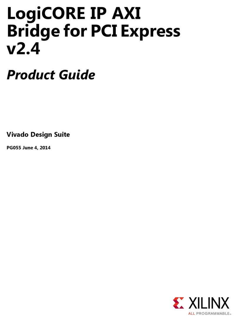 Xilinx LogiCORE IP AXI User manual