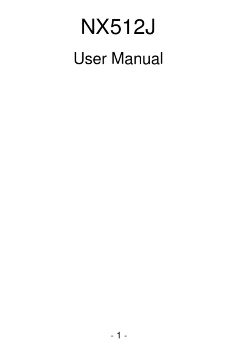 Nubia NX512J User manual