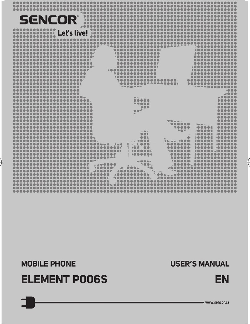 Sencor ELEMENT P006S User manual