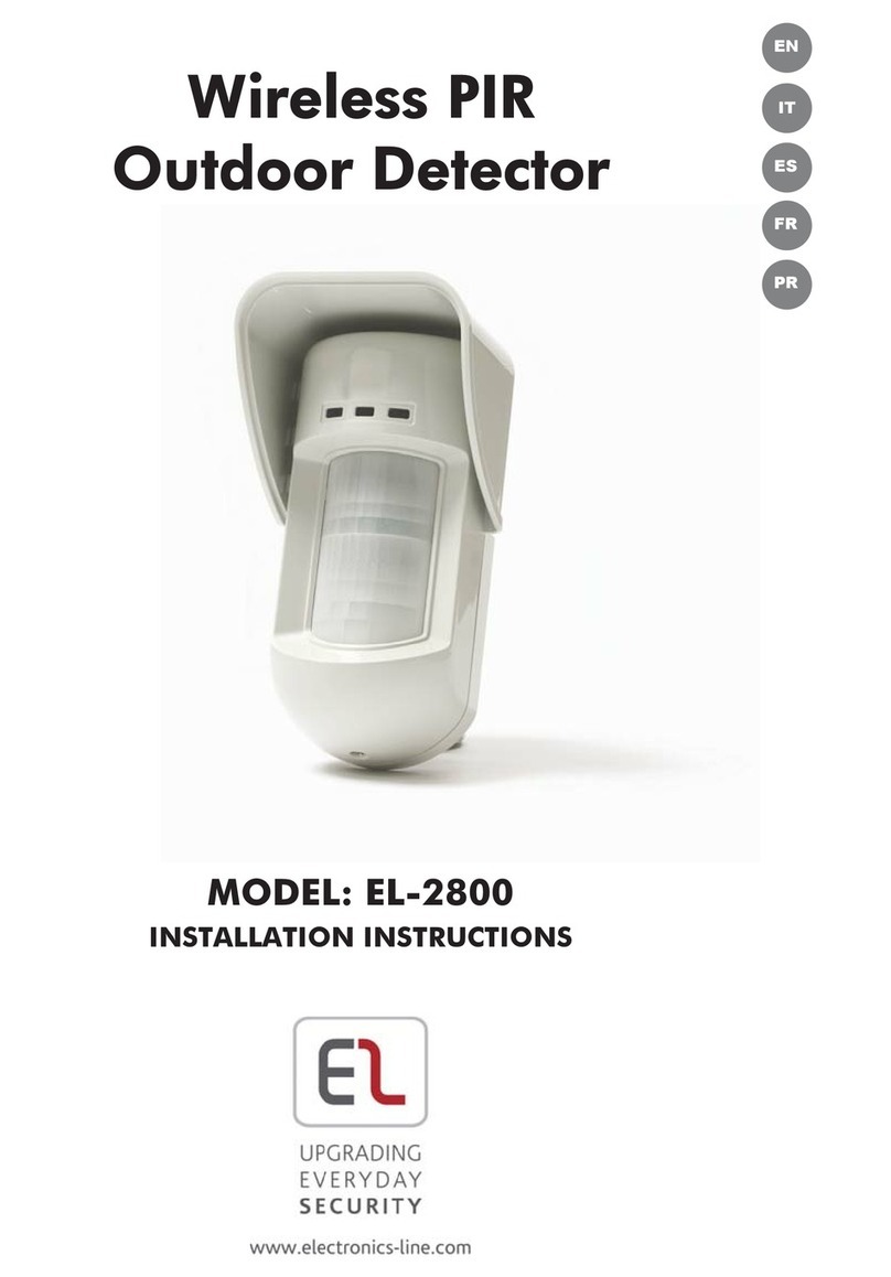 Electronics Line EL-2800 installation instructions