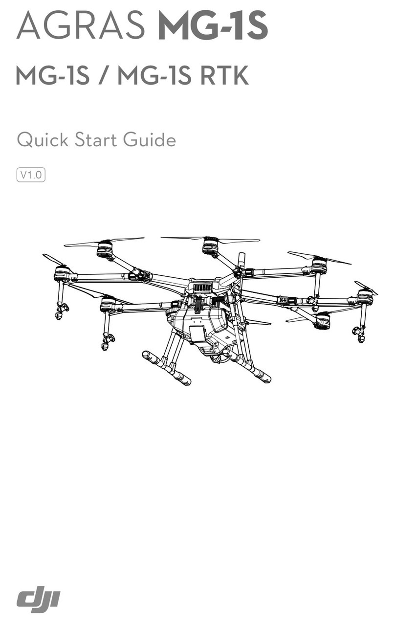 dji AGRAS MG-1S RTK User manual