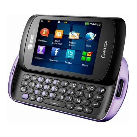 Pantech P6020 User manual Pantech P6020 User manual