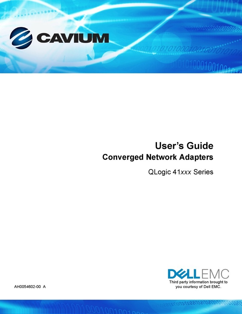 Cavium QL41112HFCU-DE user guide