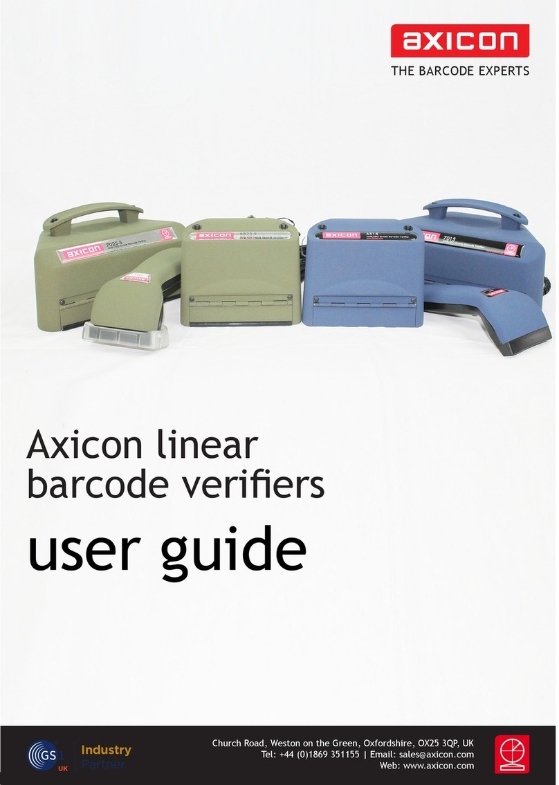 Axicon 6000 series User manual