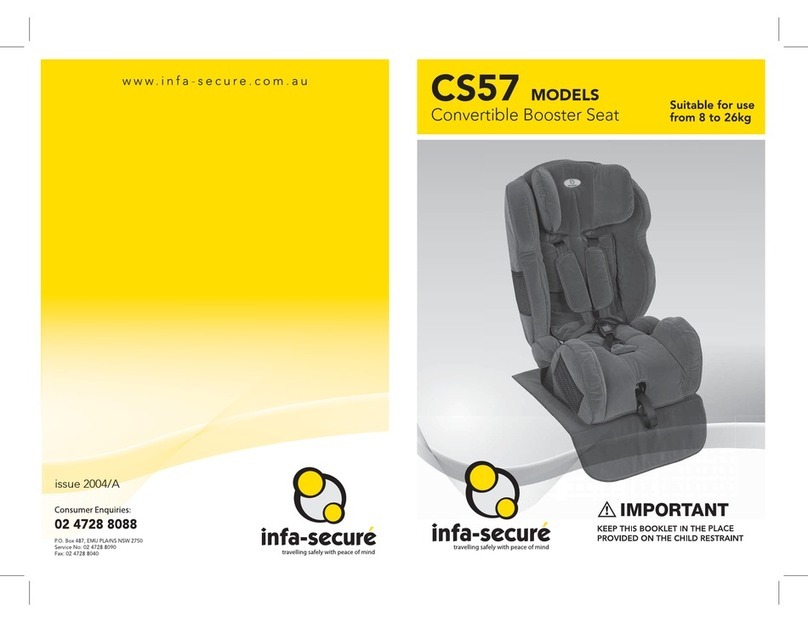 infa-secure CS57 User manual