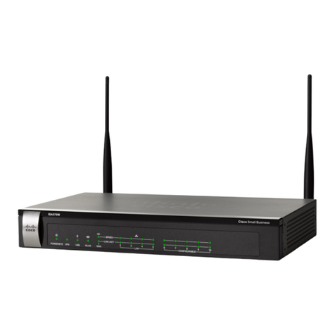 Cisco ISA550 Instruction Manual