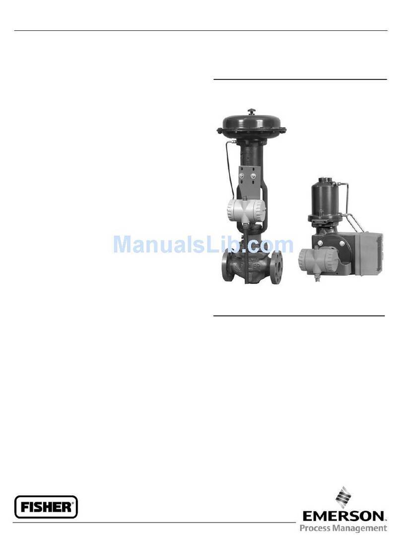 Emerson Fisher 4200 User manual