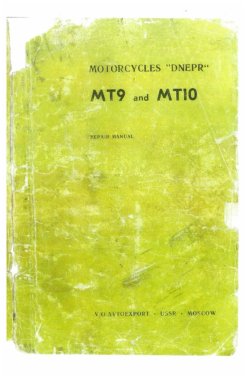 Dnepr MT9 Repair manual