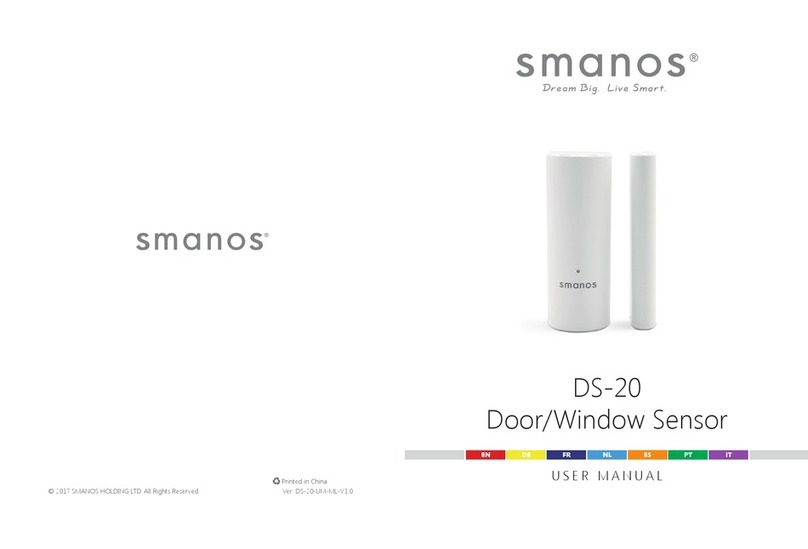Smanos DS-20 User manual