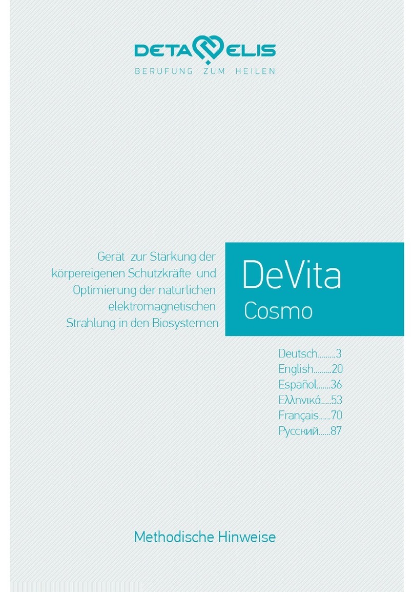 Deta-Elis DeVita-Cosmo user manual