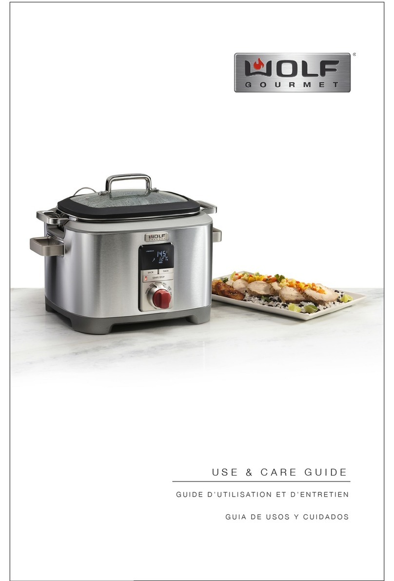 Wolf WGSC100S User manual