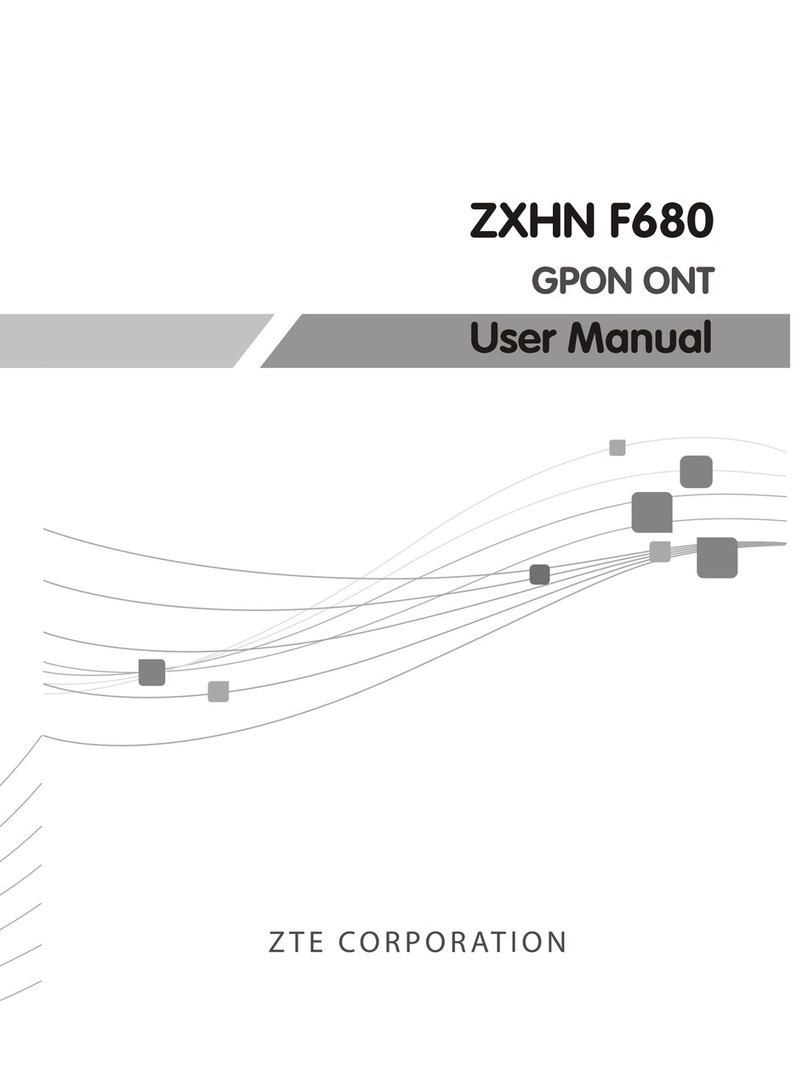 Zte ZXHN F680 user manual