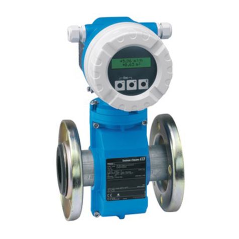 Endress+Hauser Proline Promag 50 User manual