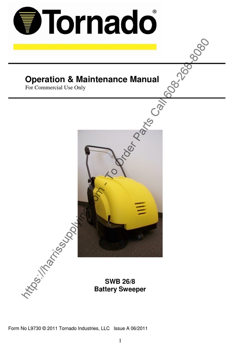Tornado ExSELLerate SWB 26/8 Operation & maintenance manual