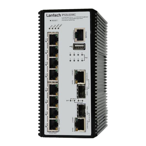 Lantech IGS-3208MGSFP User manual