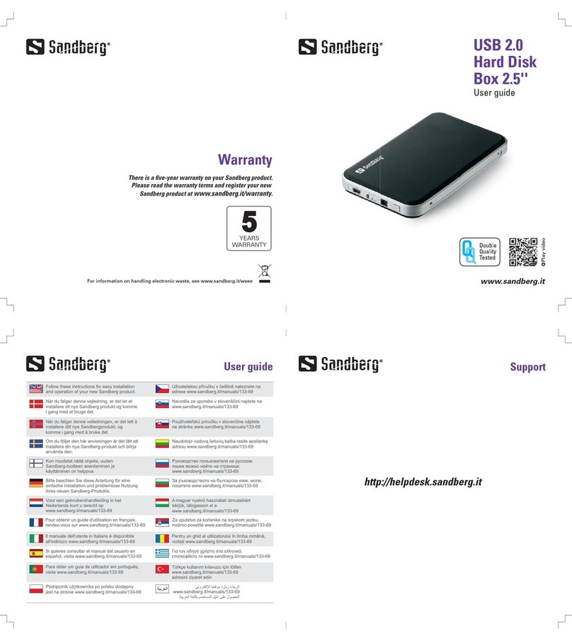 Sandberg 133-69 user guide