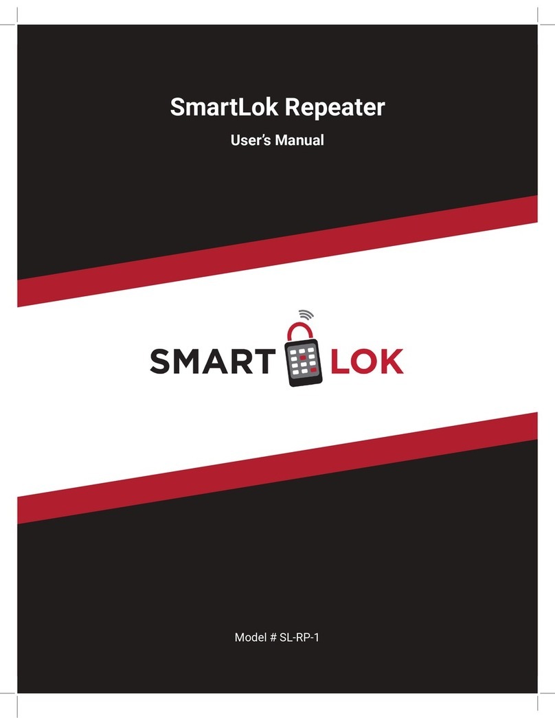 SmartLok SL-RP-1 user manual